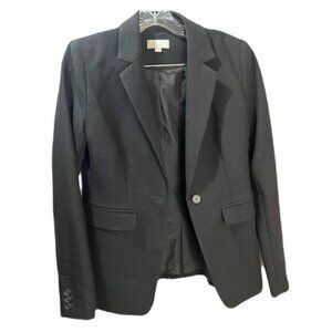 LOFT One Button Blazer‎ Classic Lapel Size 0